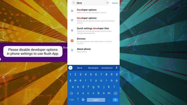 Please disable developer options in phone settings to use Rush App Problem | #rushapp #day2earn смотреть онлайн