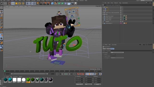 Туториал как сделать 3D текст для превью|Tutorial смотреть онлайн