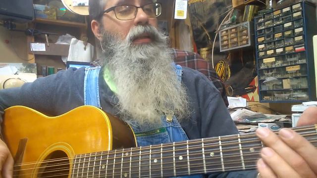 1961 Gibson B25-12 смотреть онлайн