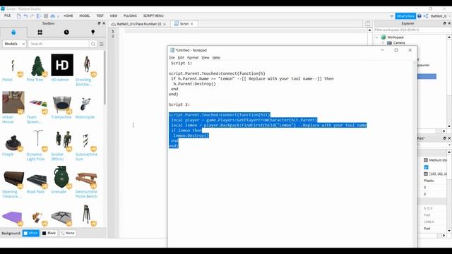 How to remove Player Tools Roblox Studio смотреть онлайн