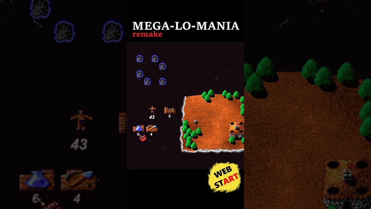 #Shorts Mega-lo-mania remake / part 2 смотреть онлайн