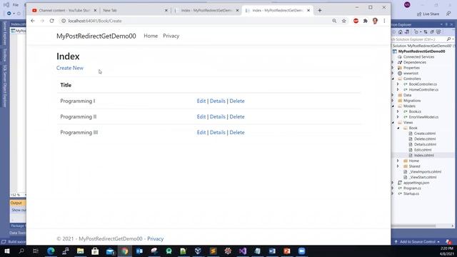How-to use Post-Redirect-Get design pattern in Asp.net Core MVC смотреть онлайн