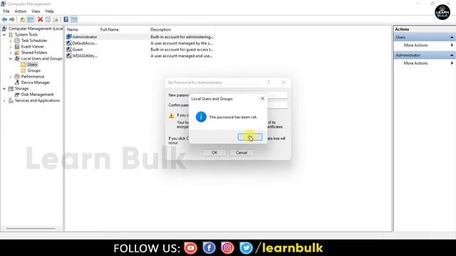 How to set Administrator Password in Windows 11 /10/7 смотреть онлайн