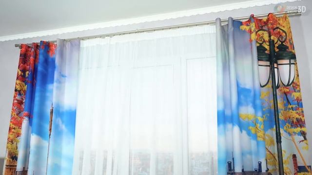 3D Фотошторы «Утро в Лондоне» смотреть онлайн