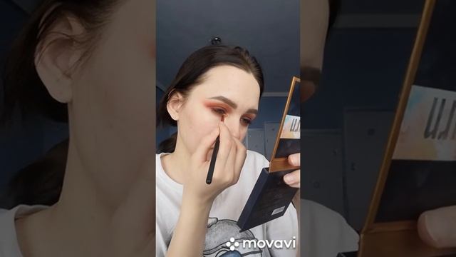 Макияж в оранжевых тонах смотреть онлайн