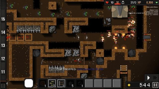 Dungeon Warfare 2 Boulder Dash Map Walkthrough смотреть онлайн