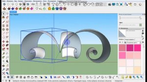 Плагин "Curviloft" для SketchUp.
