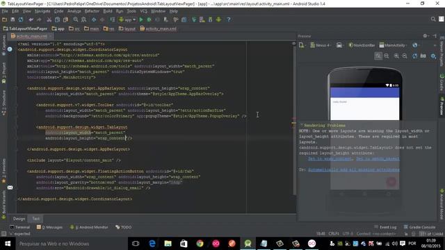 Criando tabs no Android com TabLayout, ViewPager e Fragments - Parte 01 смотреть онлайн