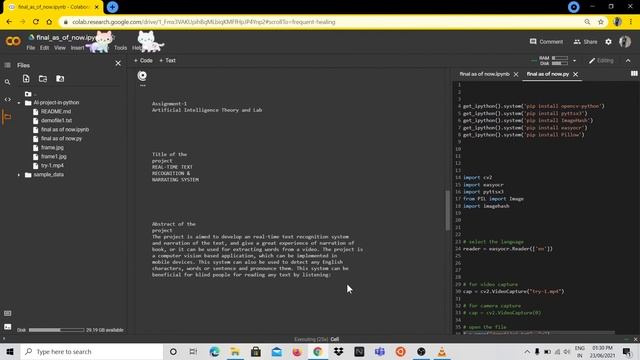 AI based Text Recognition system with easyOCR and OpenCV смотреть онлайн