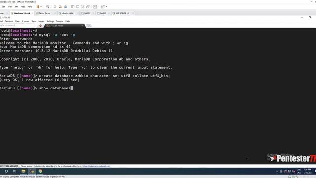 ZABBIX 5.4 - INSTALACION EN DEBIAN 11 смотреть онлайн