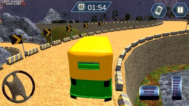 Offroad Tuk Tuk Auto Rickshaw Simulator - City Mountain Auto Driver - Android GamePlay смотреть онлайн