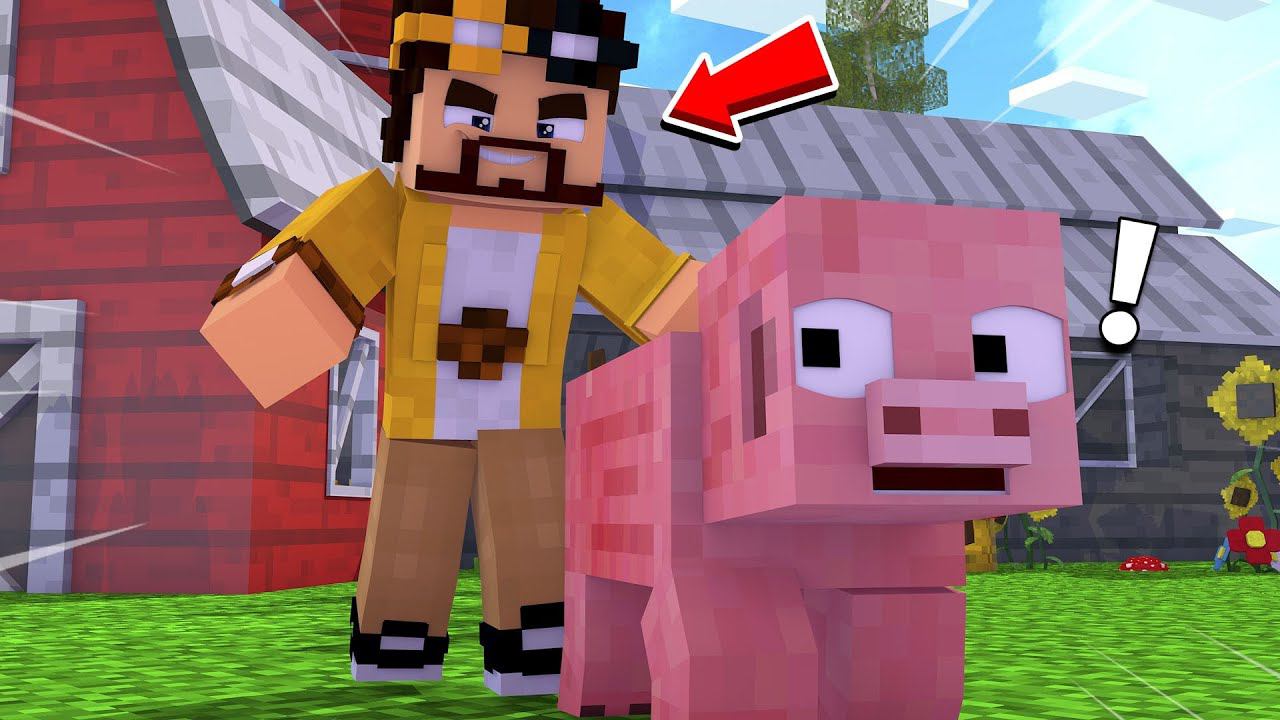 ч.03 ТЕПЕРЬ Я НА ОХОТЕ!! Minecraft Farm Hunt смотреть онлайн