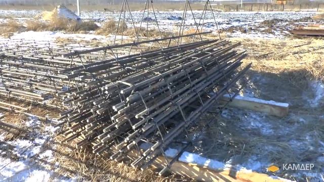 Монтаж фундамента в виде роствека с буронабивными сваями смотреть онлайн