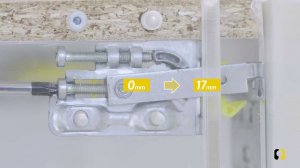 Indaux - Навески Scarpi-4  для установки в корпусную мебель для настенного крепления