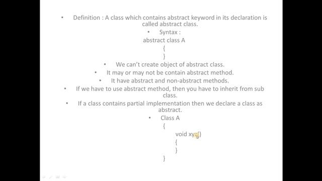 Abstract Class in Java | abstract class in java being a programmer смотреть онлайн