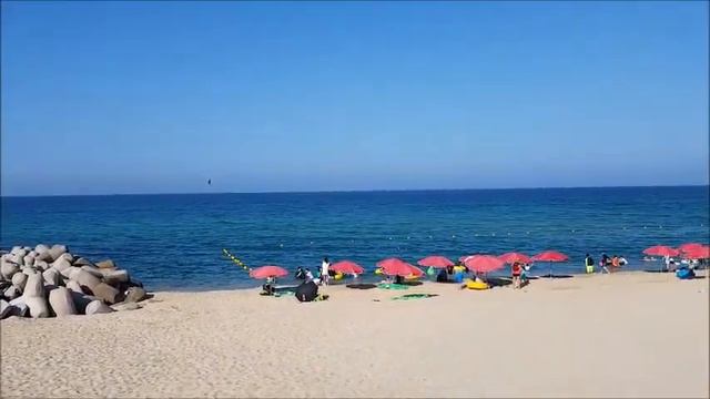 Море. Пляж Кёнпхо. Корея2016 . смотреть онлайн