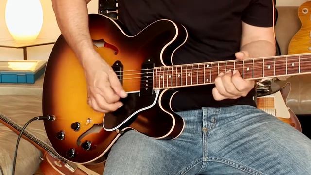 2012 Gibson ES-335 Custom Shop, LTD. Ed. P-90 Pickups Part1 смотреть онлайн