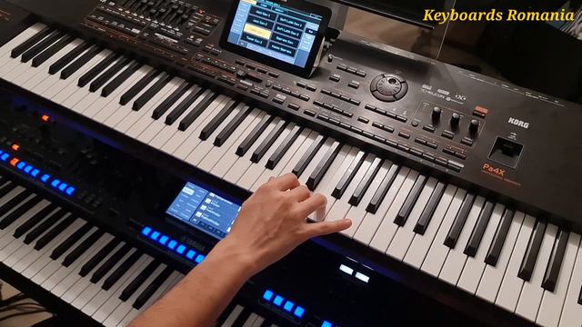 Korg Pa4X Pro versus Yamaha Genos - just a few voices смотреть онлайн