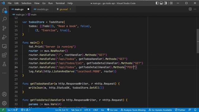 REST API using Mux in Go | தமிழ் смотреть онлайн