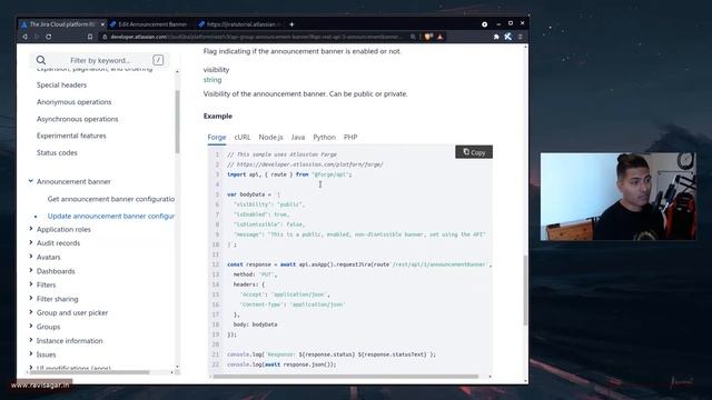 Jira REST API - Update Announcement Banner смотреть онлайн