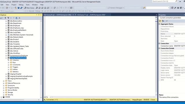 SSIS Row Count Transformation смотреть онлайн