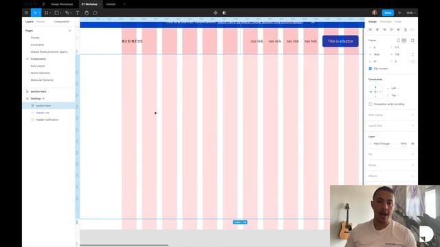 Figma Tutorial (Beginner/Intermediate): Hero смотреть онлайн