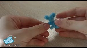 ?? Всего 1 синельная проволока!!! Мишка из синельной проволоки / Chenille wire bear // DIY with Mar