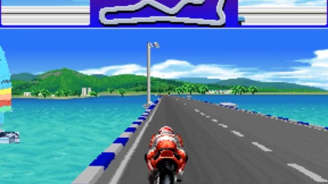 Suzuka 8 Hours 2 "fix sound" in MAME 0.232 - Bay Side Raceway - White/Red Bike - Full Race смотреть онлайн