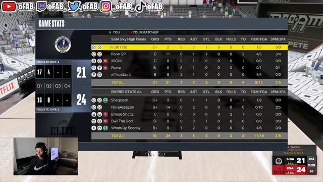 #1 PRO-AM PG IN NBA2K23 REACTS TO NBA 2K LEAGUE CENTER PROSPECT IN A NBA2K23 COMP PROAM GAMEPLAY! смотреть онлайн