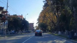 Как выглядит город Кобулети  осенью (небольшой обзор).