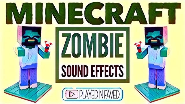 Minecraft Zombie Sounds / Various Minecraft Zombie Sound Effects / Zombie Minecraft Sound / Free смотреть онлайн