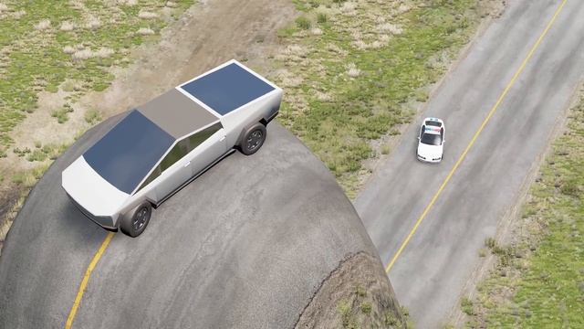 Тачки против Гигантской выпуклости №5 – BeamNG.Drive смотреть онлайн