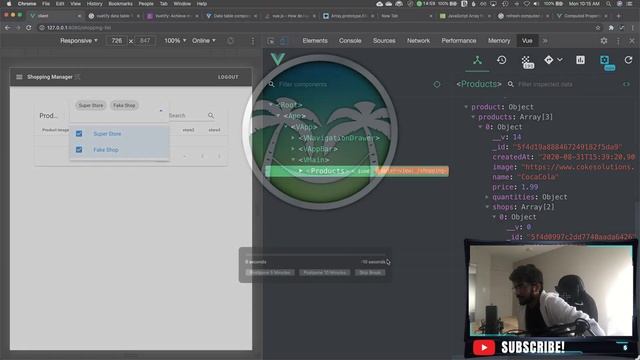 Creating Shoping List View with VueJS and Vuetify | Shopping Manager | Real Project | Stream #12 смотреть онлайн