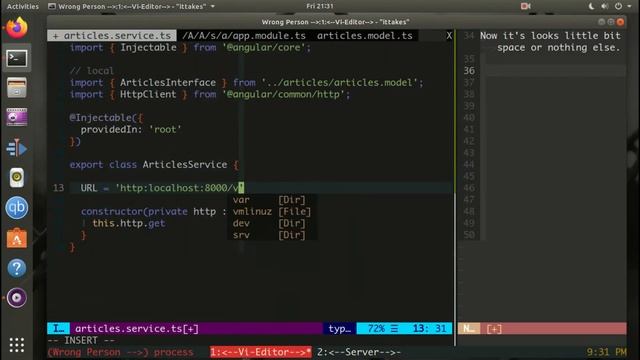 Vim IDE Series (0) - Vim full Command line environment Trailer. смотреть онлайн