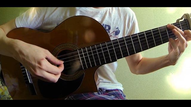 Mort Garson - Plantasia (classical guitar cover with tab) смотреть онлайн