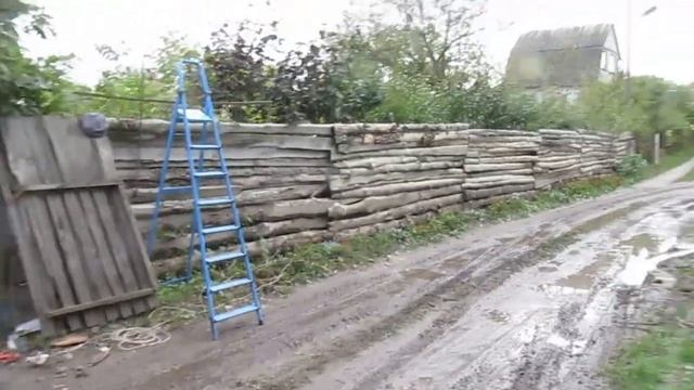 Как менял забор на даче. смотреть онлайн