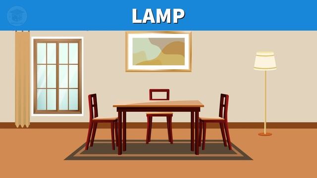 Parts Of The House Vocabulary Game | Rooms And Furniture Of The House смотреть онлайн