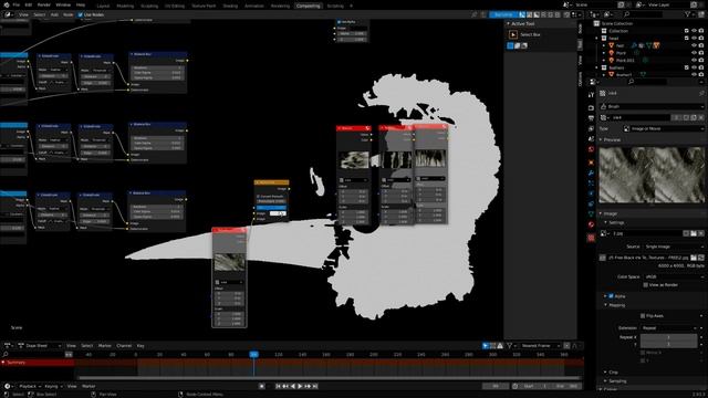 Blender NPR Intermediate - Ink Blot Effect via Compositing смотреть онлайн