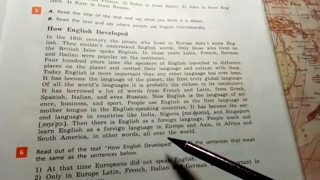 Unit 2, Step 4, Ex.5 / ГДЗ. Rainbow English. 1 часть. 7 класс. Учебник смотреть онлайн