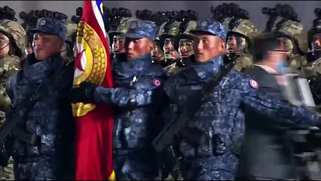 Neon Synth Socialist State | North Korea Parade 2020