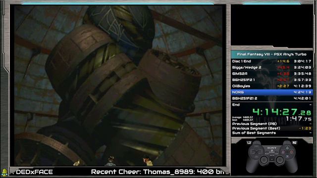 FF8 PSX Any% w/Turbo [8:28:40] смотреть онлайн