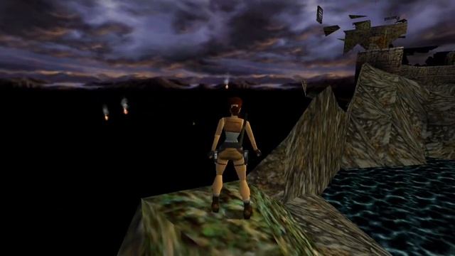 Tomb Raider 3 Gold (The Lost Artifact) - Small Nessie Glitch, Bug смотреть онлайн