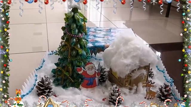 «Мы умеем мастерить» составление новогодней композиции (подарок Деду Морозу) смотреть онлайн