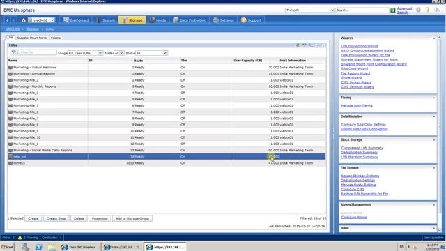 How to use EMC Unisphere for VNX смотреть онлайн