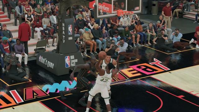 Giannis Antetokounmpo Highlights || NBA 2K22 PS5 [4K 60fps] смотреть онлайн