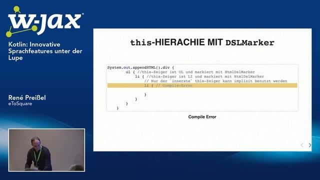 Kotlin: Innovative Sprachfeatures unter der Lupe | René Preißel смотреть онлайн