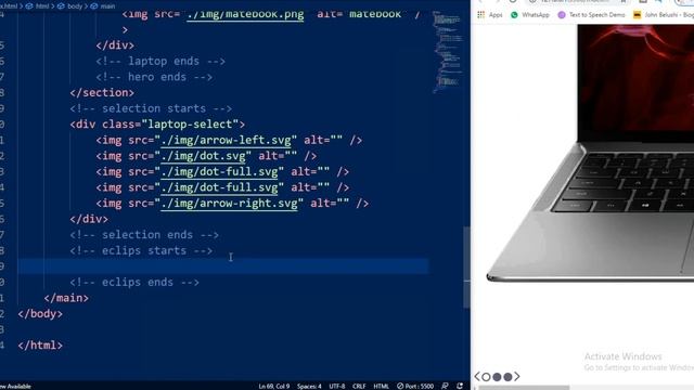 Free Web Developer Course: Complete Responsive UI Laptop Design Using HTML5 And CSS3 but no JS смотреть онлайн