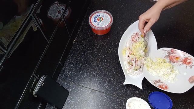 КОРОЛЕВСКАЯ ШУБА на Новый год #морепродукты, креветки смотреть онлайн