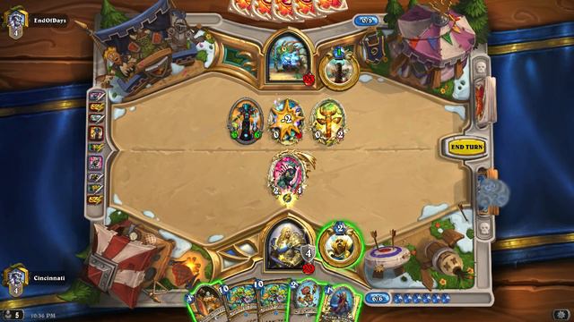 Wild Hearthstone: Anyfin Paladin vs. Even Shaman (2nd Rastakhan Nerf / March 2019) смотреть онлайн