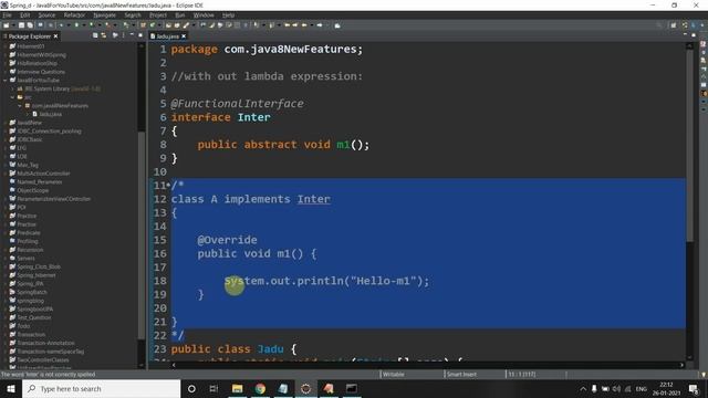 Java 8 New Features | Functional Interfaces смотреть онлайн